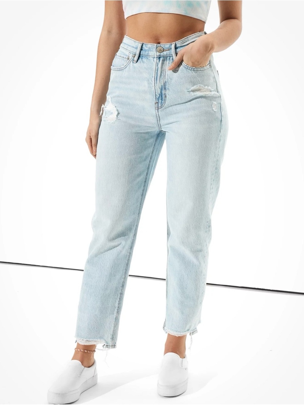 American Eagle Outfitters Highest Rise 90’s Boyfriend Jeans